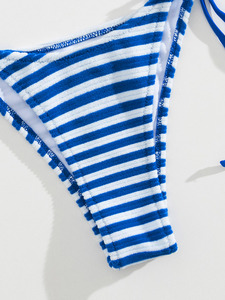 Sexy High Waist Bikini Beach Women's Striped <strong>Swimsuit</strong> 2026 Two-piece Bathing Suit Woman Swimwear Bikinis Sets Brazilian Biquini - Product Image 6