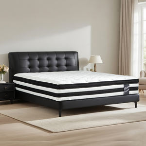 Abd DDP teslimat 12 inç lüks orta firma hibrid yatak bellek köpük kral cep bahar çift yatak şiltesi otel için - Product Image 1