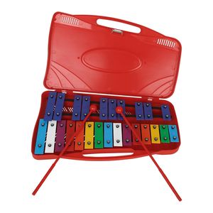 Instrument de percussion Orff, plaque en aluminium à 25 tons, Xylophone, Instrument de musique éducatif pour le développement intellectuel - Product Image 3