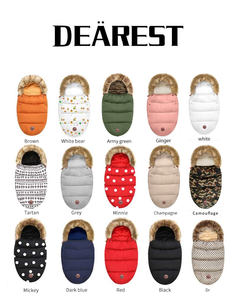 Morbido tenere caldo protezione dal freddo impermeabile doppia cerniera può essere utilizzato sul passeggino carissimo <span class=keywords><strong>sacco</strong></span> a pelo del bambino - Product Image 6