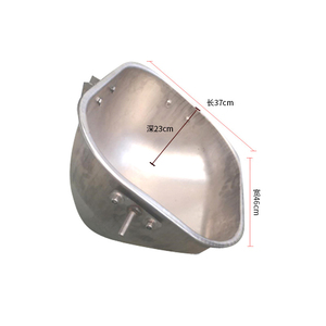 Mangeoire en acier inoxydable pour porcs, abreuvoir pour truies, équipement d'élevage porcin, cage de maternité, enclos d'insémination - Product Image 1
