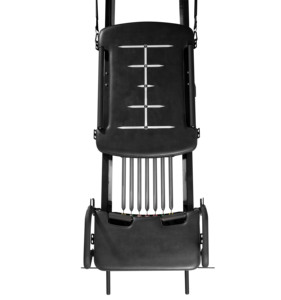 Équipement d'entraînement de fitness, yoga, Pilates, réformateur, musculation - Acier laminé à froid avec revêtement en poudre noir - Product Image 5