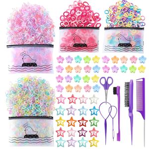 Élastiques à cheveux jetables populaires qui n'abîment pas les cheveux lorsqu'ils sont utilisés pour attacher les cheveux avec des bandeaux - Product Image 1