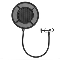 Filtre anti-reflet et écran pour microphone en métal + ABS de haute qualité et durable, modèle PS-1 pour l'enregistrement en studio