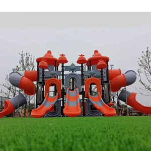 Glissière en plastique durable d'équipement extérieur de terrain de jeu d'enfants passée d'ASTM F1487 pour des enfants dans le parc de ville - Product Image 6