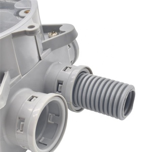 Ent grey PVC điện ống dẫn linh hoạt Ống cuộn dây bảo vệ dây phi kim loại nhựa sóng Ống dẫn ống cetl được liệt kê - Product Image 2