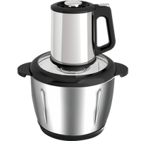 Penggiling daging listrik, penggiling daging dan sayuran dapur kuat 2L 3L