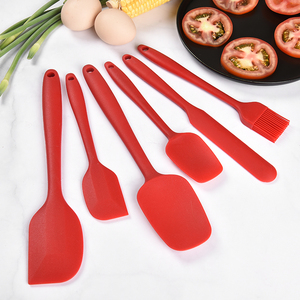 Set di 6 <span class=keywords><strong>Spatole</strong></span> in <span class=keywords><strong>Silicone</strong></span> <span class=keywords><strong>per</strong></span> Alimenti, Senza BPA, Resistenti al Calore, Antiaderenti, Utensili <span class=keywords><strong>per</strong></span> <span class=keywords><strong>Pasticceria</strong></span> e Panificazione - Product Image 3