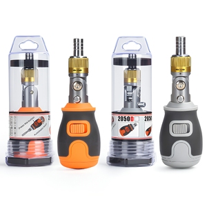 Multi Bit <b>Screwdriver</b> Set 8 In 1 Ratcheting Adjustable Angle With Anti Slip Handle For Diy Repair Tools - Product Image 1