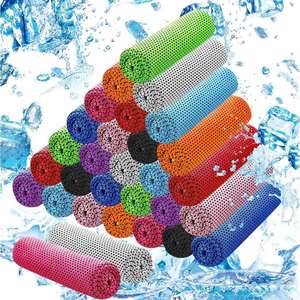 30*100cm Cooling Microfiber Chill Sweat Towels Sports Entertainment Workout Neck <b>Wraps</b> for Gym Yoga Golf Running Ice Cooling - Product Image 1