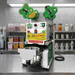 Jiuzhou <b>Automatic</b> High-Speed Sealing <b>Machine</b> ET-899S-1 for Bubble Tea Plastic/Paper Cups-Best Taiwan Beverage Supplier - Product Image 3