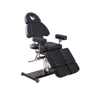 Mesas de Masaje Eléctricas Negras Modernas en Oferta &<span class=keywords><strong>amp</strong></span>;   Camas para Salones de Belleza, <span class=keywords><strong>Barber</strong></span>ías, Clínicas Quiroprácticas, Estudios de Tatuajes, Spa - Product Image 4