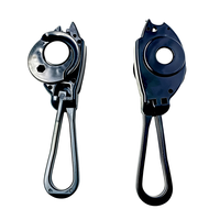 Kabel Serat Optik FB-A15 Bahan Nylon PA66 Bentuk Ikan Tahan UV 1.5kN Untuk Penggunaan Overhead Diameter Kawat 2-6mm