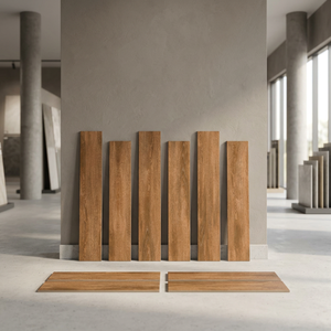 Baldosas de Porcelana con Aspecto de Madera Kashmir Wild de 200x1200 mm, Diseño de Madera Natural Gris Mate - Product Image 3