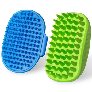 Pet <b>Bath</b> <b>Brushes</b> For Dogs Massage Combs And <b>Brushes</b> Cross Border Export Bestsellers 50 Pcs Per Carton - Product Image 2