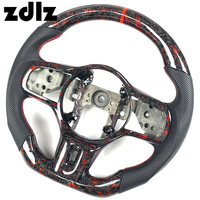 Volante de fibra de carbono forjado para Mitsubishi Lancer EVO X 8 9 2008 2009 2010 2012 2013 2014 2015