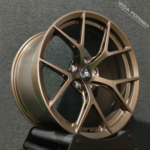 WOA Forged Fi-r Triple Chrome Finish Roue forgée concave ultra légère pour Porsche 991 BMW M5 <span class=keywords><strong>M4</strong></span> G80 M3 <span class=keywords><strong>E92</strong></span> 5x112 5x130 Jante - Product Image 4