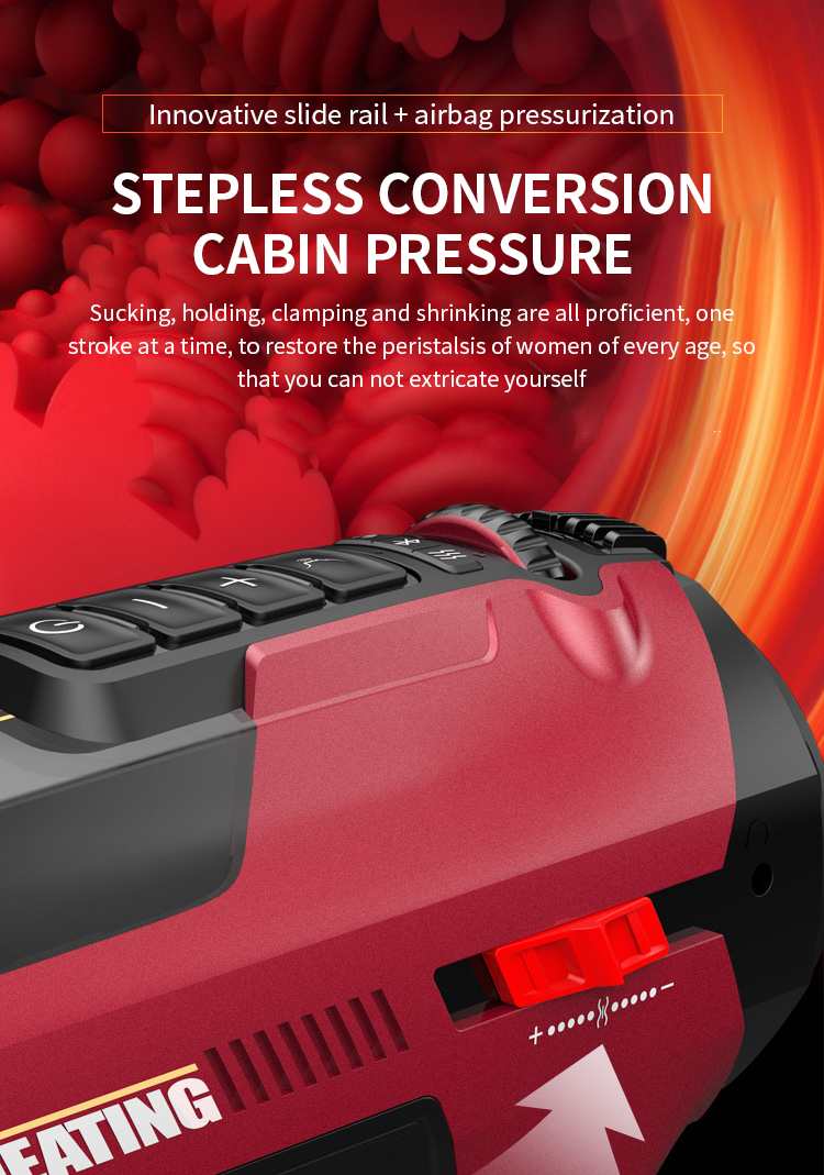 Real Vagina Automatic Piston Telescopic Male Masturbator