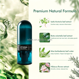 OTVENA Spray capillaire bio à l'eau de riz et au romarin pour la croissance des cheveux, nourrit le cuir chevelu, réduit la chute et la finition des cheveux, formule 2-en-1 - Product Image 3