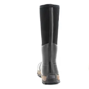 Nouveau fabricant botte de pluie de sécurité en néoprène botte de chasse en caoutchouc bottes de mode en caoutchouc