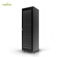 Système de câblage Starlink, équipement de télécommunications, armoire serveur 18U-48U 19 pouces en acier laminé à froid SPCC 600x670mm en stock