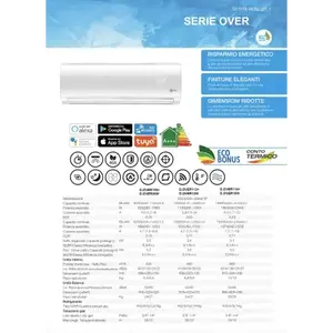 Aire Acondicionado Split Diloc 9000 Btu Inverter R32 A+++ Ahorro de Energía Solo Frío con Control Wifi - Product Image 2