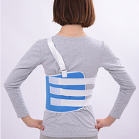 Ceinture de hanche orthèse de côtes cassées reliure thoracique pour réduire la douleur de la Cage thoracique ceinture d'enveloppement de poitrine pour la Protection des côtes disloquées douloureuses
