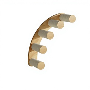Solid Wood Modern Wall Mounted <b>Cat</b> Shelves & Steps with Perches-DIY Accessories Carton Packed - Product Image 1