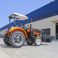 Tracteur agricole compact à 4 roues de haute qualité avec moteur électrique CE EURO 5 4WD pour les conditions d'utilisation agricole
