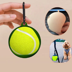 Etiqueta personalizada Silicone logotipo personalizado Pet Toy Fornecedor Mã<span class=keywords><strong>o</strong></span> Livre <span class=keywords><strong>Dog</strong></span> Tennis Ball Holder Clip com logotipo para Throwing Ball - Product Image 1