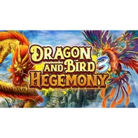 Jeu de société Dragon et Oiseau 3 Hegemony Metal Fish avec interface anglaise pour salles d'arcade