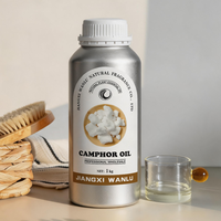 Huile Essentielle de Camphre 100% Pure Distillée à la Vapeur, Ingrédient Hydratant de Qualité Cosmétique pour Formulations de Soins de la Peau, Approvisionnement Direct Usine
