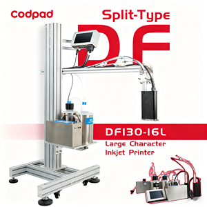 เครื่องพิมพ์อิงค์เจ็ทหมึกขาวขนาดใหญ่ Docod Dod รุ่น DF130 สำหรับพิมพ์วันที่และรหัสสินค้าลงบนกล่องหรือซองแบบทำความสะอาดตัวเองได้ ซื้อจำนวนมากได้ - Product Image 2