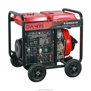 Promoção 50Hz 6.5KW 6.5KVA 6500W 498CC Diesel Generator Set série