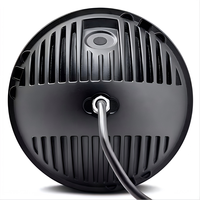 Phare LED rond Wukma Car 7 pouces, faisceau haut/bas, 12V 6000K 3000 Lm, ampoule H4, ajustement universel, neuf