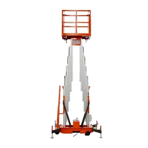 Mobile Aluminum Alloy Elevator Light Traction One-mast Two-mast Small Mini Electric Aerial Work Platform