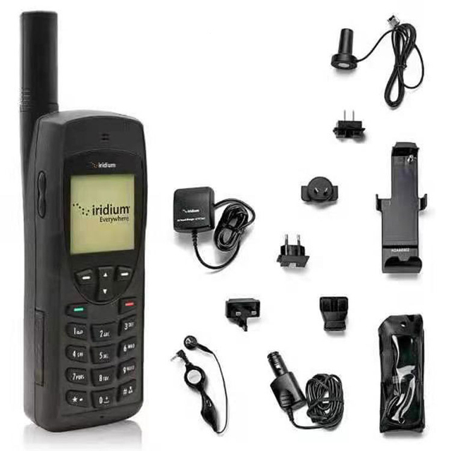 Iridium Satellite Phone 9555 Free Call Standard Sim with Airtime Mobile Phone Satellite Receiver Shockproof Phones HD IP65 2.4