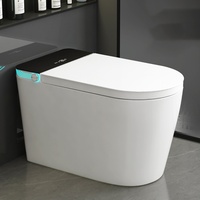 WC intelligent japonais KD-1921 à succès rapide, sanitaires électriques Chaozhou, WC monobloc sur pied avec chasse automatique