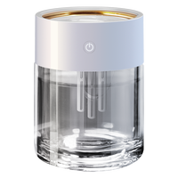 Désamorceur d'air à ultrasons Humidificateur grande capacité Lampe à sept couleurs USB