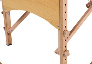 Bestseller Tragbare Klappbare Schönheits-Akupunkturliege Moderne Salonmöbel für Diagnose Behandlung Massagetisch Holz - Product Image 6
