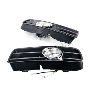 Conjunto de Faros Antiniebla con Rejilla para Volkswagen Golf Mk4 1998-2004, Mejora del Parachoques Delantero, Plástico ABS - Product Image 4