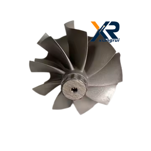 Nouveau noyau de turbocompresseur Chra GTB25 54/57mm 9 lames roulement à billes roue <span class=keywords><strong>Turbo</strong></span>/arbre de Turbine <span class=keywords><strong>R9</strong></span> roue de Turbine - Product Image 1