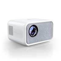 Projecteur intelligent T5 Android 9 en gros, 350 ANSI, 1080P, compatible 4K, pour home cinéma, Netflix préinstallé, LED, commande vocale 2G intégrée