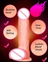 Vibromasseur réaliste rotatif télescopique vibrant à 7 vitesses USB sans fil pour femmes