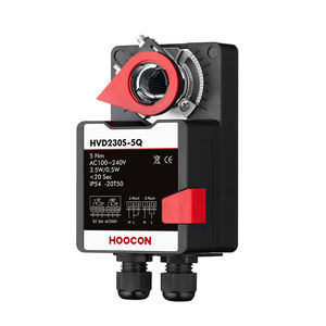 HOOCON HVD230S-5Q Vente directe usine Actionneur de registre HVAC 5 Nm 24 V avec interrupteur 2-SPDT Certifié CE à fonctionnement rapide - Product Image 4