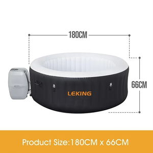 Vente chaude Baignoires Carrées 4 Personnes Adulte <span class=keywords><strong>Spa</strong></span> Air Jet Massage <span class=keywords><strong>Gonflable</strong></span> Bain À Remous <span class=keywords><strong>Spa</strong></span> Rond <span class=keywords><strong>Carré</strong></span> Forme <span class=keywords><strong>SPA</strong></span> Bain - Product Image 5