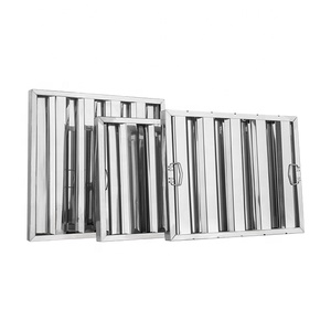 Filtros de graxa de baffle, de aço inoxidável, para cozinha, extrator de alcance, filtro de capuz, venda imperdível - Product Image 1