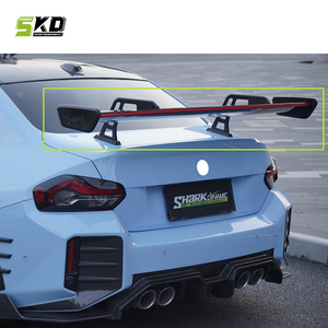 Cánh gió sau kiểu SK dành cho <span class=keywords><strong>G87</strong></span> <span class=keywords><strong>M2</strong></span> tích hợp đèn LED kèm giá đỡ, loại phổ thông, dành cho xe sedan - Product Image 2