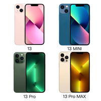 Téléphones mobiles d'occasion 5G originaux pour Apple iPhone 13 pour iPhone 13 12 11 Pro MAX X XR XS MAX Téléphones usagés 128 Go 256 Go 512 Go