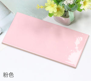 Hiện đại 10x20 tráng men gốm ốp tường dải dài màu tinh khiết cho nhà bếp Nhà hàng Trung tâm mua sắm biệt thự trường nền tường - Product Image 6